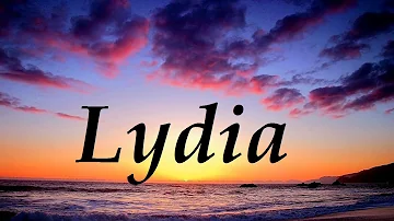 ¿Qué significa Lydia?