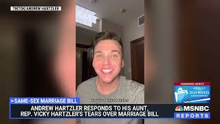 MSNBC REPORTS GOP REP AUNT VICKY CRIES ABOUT GAY PEOPLE... LIKE HER NEPHEW 12 10 2022