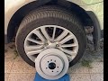DIY guide to the 2011-2013 Range Rover Sport 3.0 SDV6: Change the rear brake discs (rotors)
