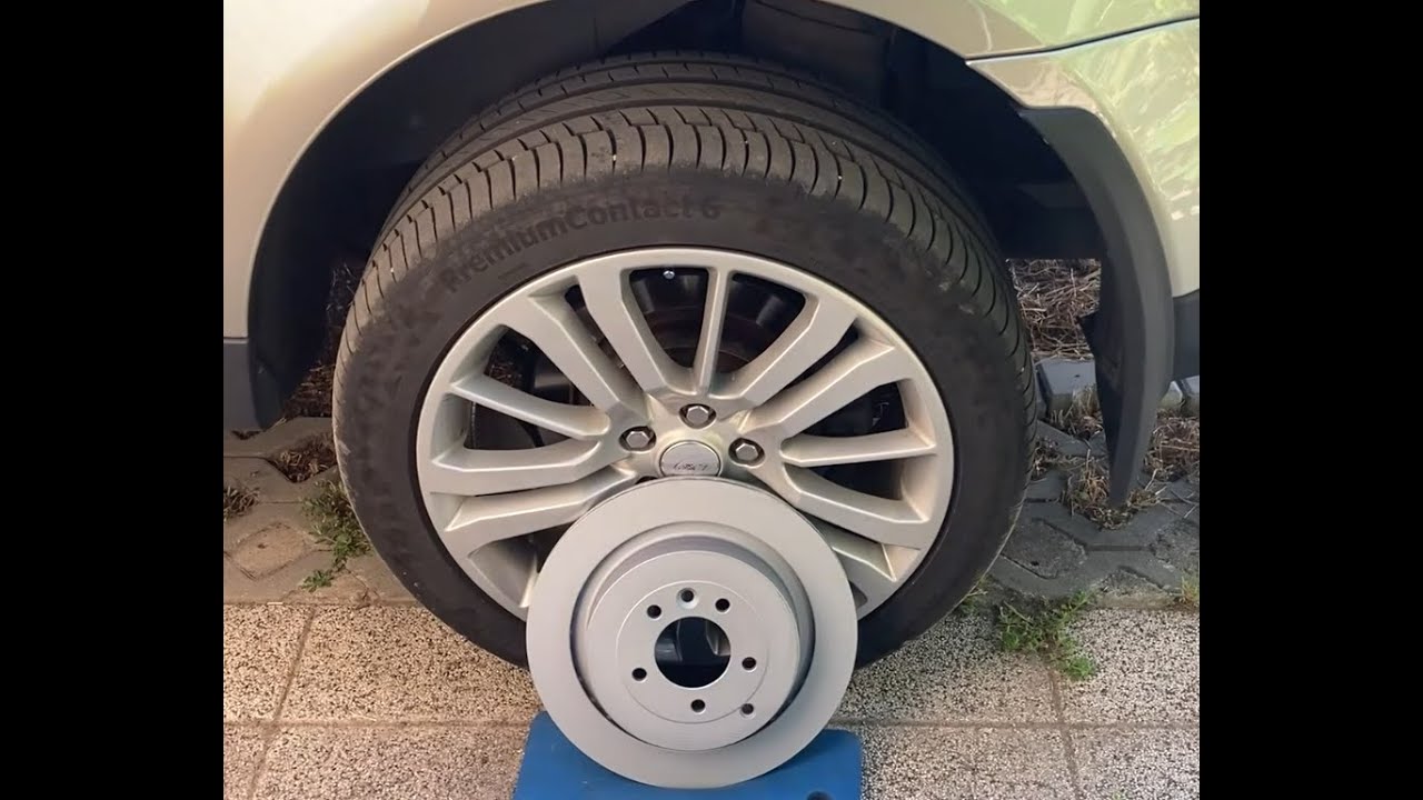 DIY guide - 2012 Range Rover Sport SDV6: Change the rear brake discs ...