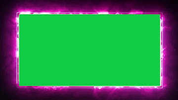 Neon Light Border | Frames Template Video | Glowing Frame Black Screen | Background Loop #frames