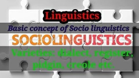 SOCIO LINGUISTICS in LINGUISTICS zyni study instruments