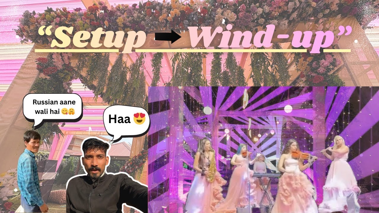 “Setup se Wind-up tak ka Safar” 🎭 | 
