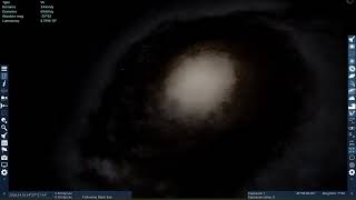 The Black Eye Galaxy In Space Engine