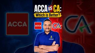 CA vs ACCA — Which is Better in 2026? 🤔 Salary, Scope & Global Opportunities #shorts #acca