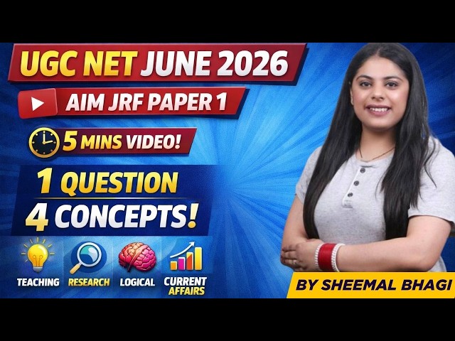 UGC NET JUNE 2026 PAPER 1 | PEOPLE DEVELOPMENT | WATER QUALITY PARAMETER | 5 MIN CONCEPT BY SHEEMAL