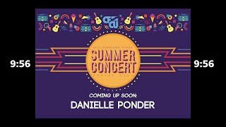 CFCU Summer Concert Series Presents: Danielle Ponder
