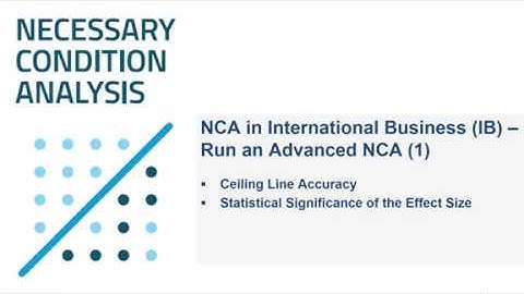 NCA - Run an advanced necessary condition analysis (1)