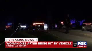 Coroner identifies woman who died after being struck by a car Sunday