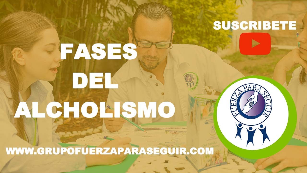 Fases del alcoholismo.