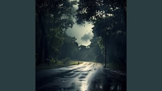 Yoga's Tranquil Practice in Rain's Sound