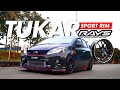 Install Rim RAYS VOLK RACING G27 | Myvi 2018 | Daihatsu Sirion