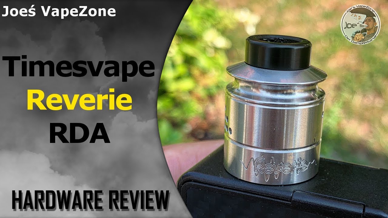 Timesvape Reverie RDA Buildt & Wick mit Tasty Ohm Coil REVIEW #JoesVapezone