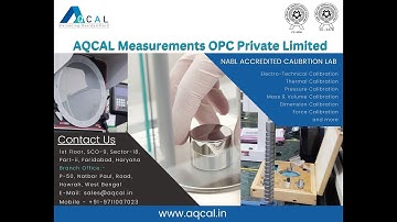 AQCAL II  NABL Accredited Calibration Lab