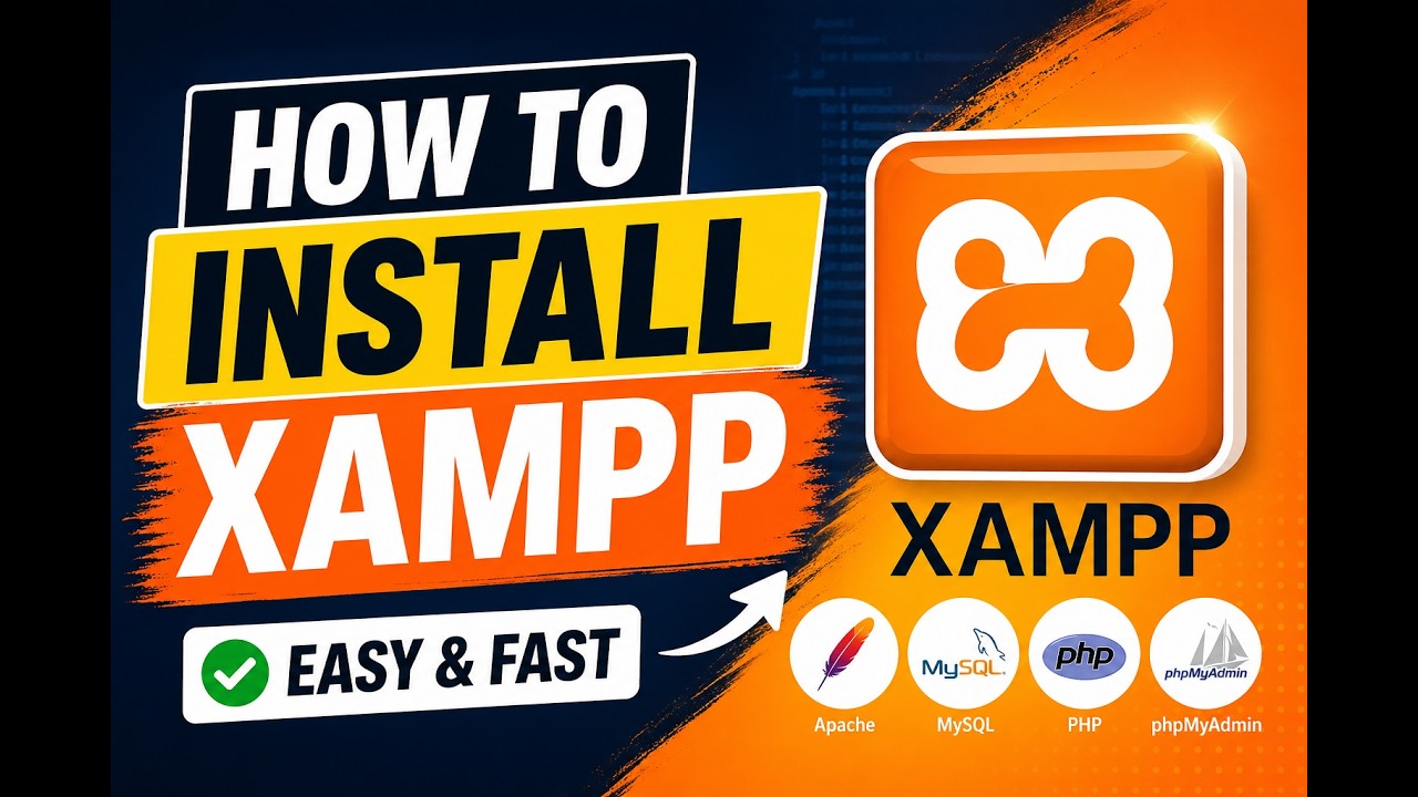 How to Install XAMPP in 2026 (Step-by-Step for Beginners) - YouTube