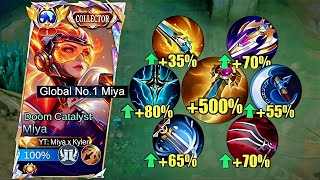 MIYA BEST HIGH DAMAGE HACK BUILD THIS 2026!😱🔥 THIS BUILD IS LITERALLY BROKEN (PLEASE TRY THIS BUILD)