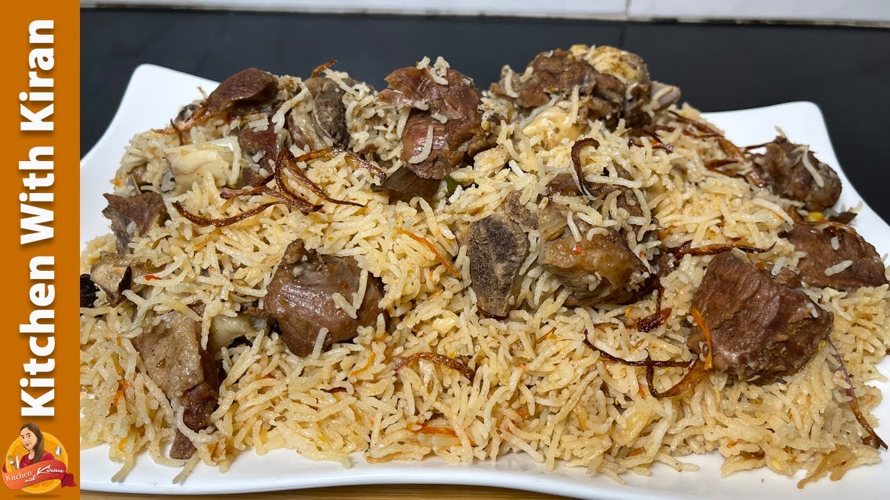 Mutton Pulao Recipe | Bakra Eid Special | Kitchen with Kiran