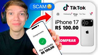 TROLLEI UM SCAMMER DO TIKTOK SHOP QUE TENTOU APLICAR UM GOLPE EM MIM KKKKKKKKKKKKK