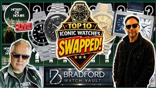 LIVE! The Top 10 Iconic Watches SWAPPED! For Affordable Alternatives