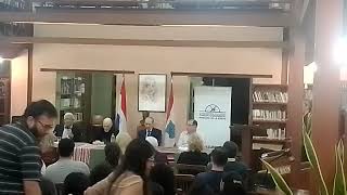 Mesa redonda sobre Literatura paraguaya en el marco del Día del Libro Paraguayo.