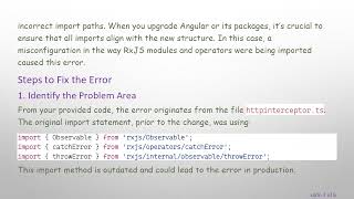 Information Fixing the TypeError: Object(...) is not a function in Angular HTTP Client with Proper Imports Guide