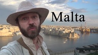 Military history of Malta in six minutes (whilst spinning)