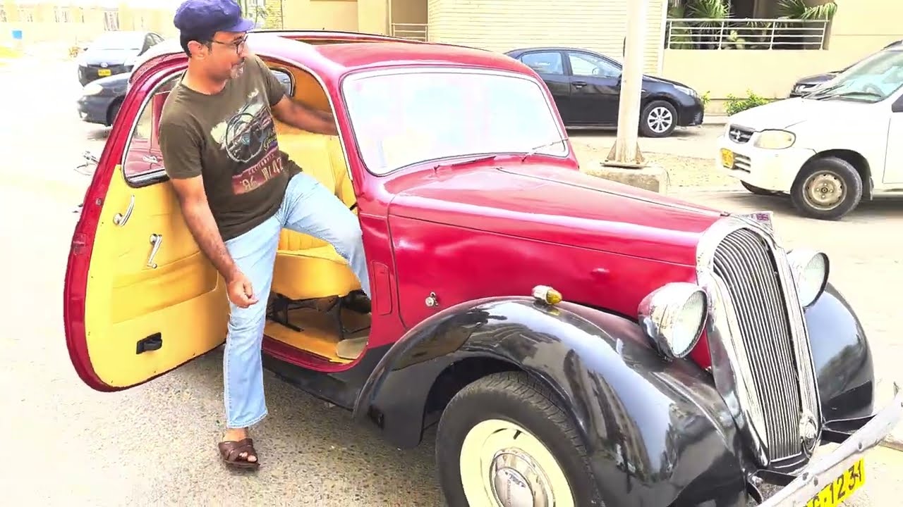 My Vintage Car - 1947 Standard Flying 14 - Pakistan