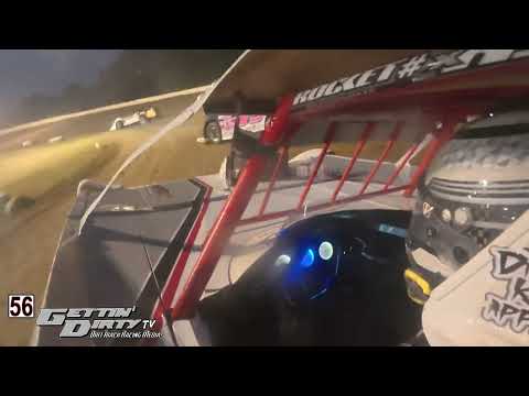 Jamie Wilson Battles Through Quincy Raceways Late Model Feature