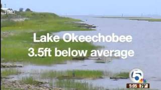 Lake Okeechobee water level remains low despite recent rain