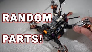 Random Parts Micro Drone // Split 2S // 1505 Motors 🎲