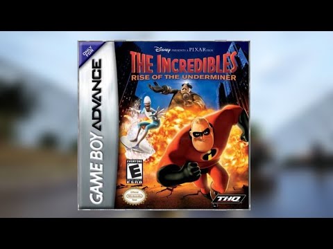 GBA - The Incredibles Rise Of The Underminer - Longplay Walkthrough Full