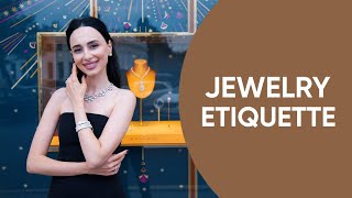 Jewelry Etiquette: how to choose the right color, size & to properly stack pieces | Jamila Musayeva screenshot 4