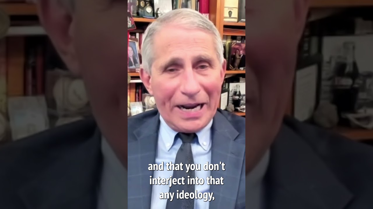 Доктор Фаучи утверждает, что наука не связана с политикой 