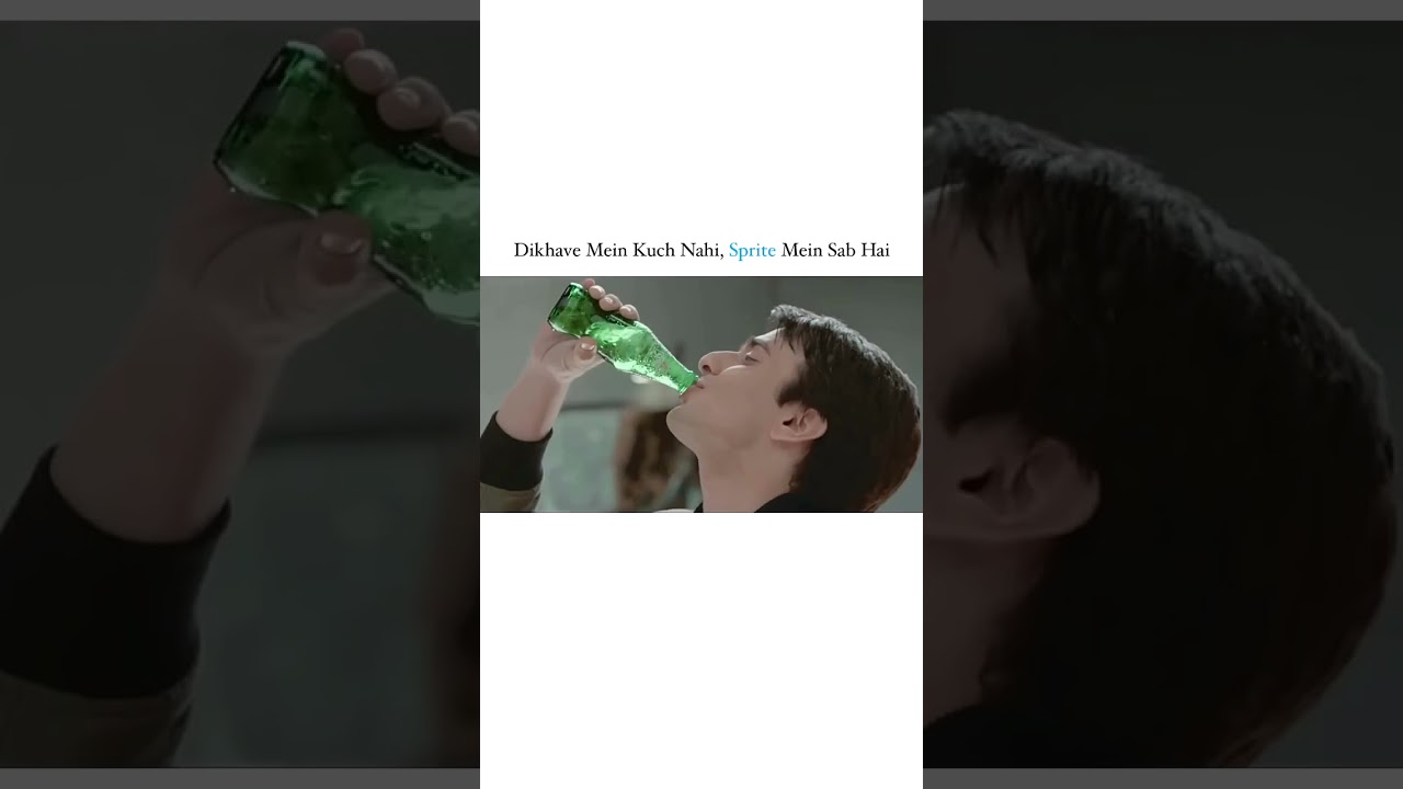 All you need is Sprite’s refreshment!