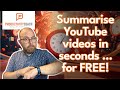 Free youtube summarising in microsoft edge huge productivity alert