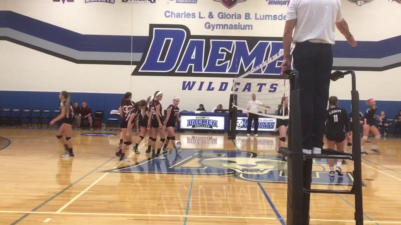 Le Roy volleyball far west regional YouTube