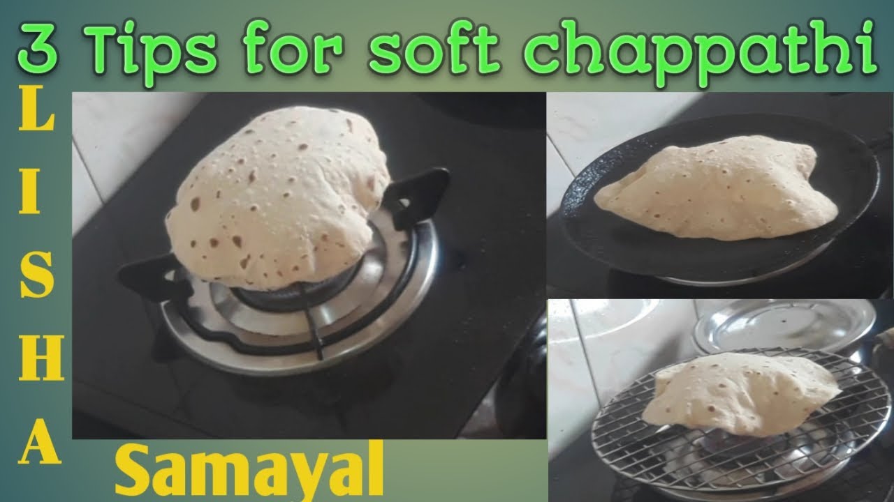 chapati recipe in tamil/How to make soft chapati /3 Important tips for soft chapati in tamil