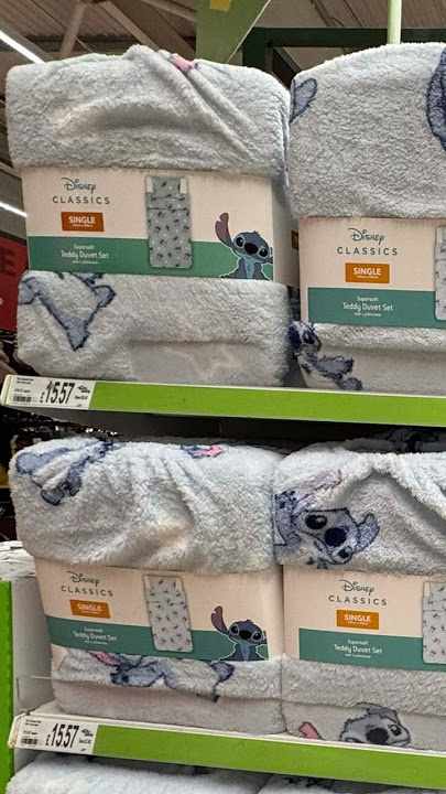 Stitch teddy duvet set 😍🥰 @ ASDA #disney #stitch #tiktok