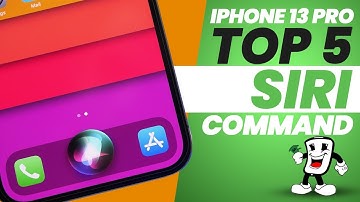 [iPHONE 13 PRO] - Top 5 Most Basic and Helpful Siri Commands to Daily Use | TUTORIAL and TIPS