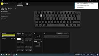 كيفية إدارة وظائف الأزرار في لوحة مفاتيح Corsair K70 Mini screenshot 3