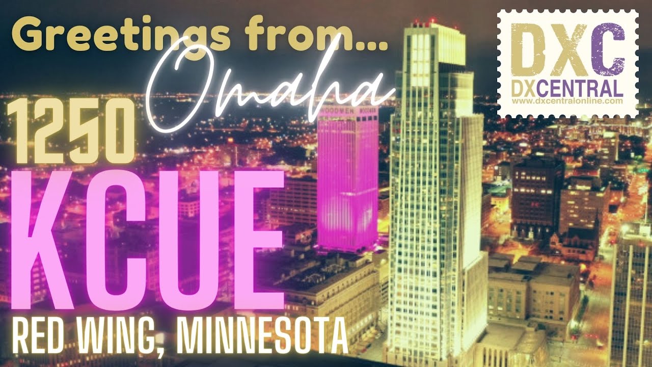 1250 KCUE Red Wing, MN Omaha YouTube