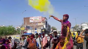 Holi Celebration in spring board Academy Jaipur!! Rajveer Sir History!! Dilip sir !! Narendra sir