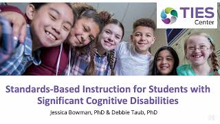 Standards-Based Instruction for Students with Significant Cognitive Disabilities Audio Described