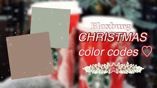 ❄️ CHRISTMAS COLORS FOR BLOXBURG ( new update !! ) ❄️ screenshot 5