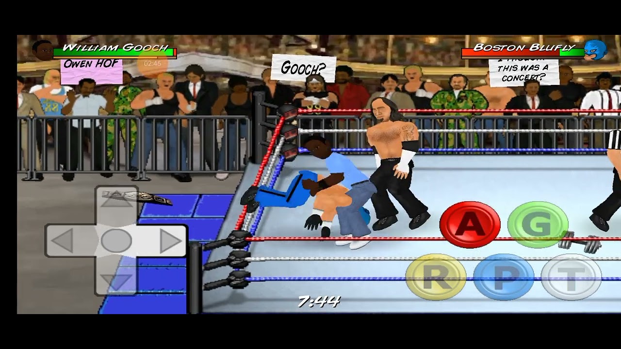 Triple threat U.S. title match.