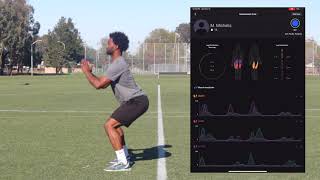 Real-Time Exercise Example: Air Squats screenshot 1