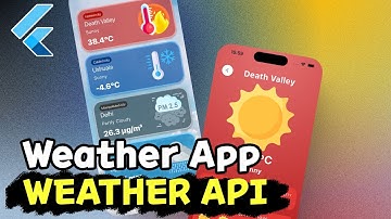 [ Flutter 2025 ] Weather App - Weather API #Flutter,#FlutterTutorial,#Mobileapp