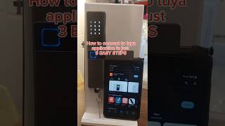 How do connect and use Tuya application for smart lock ? #tuya #smartgadgets #yt #ytshort #smartlock