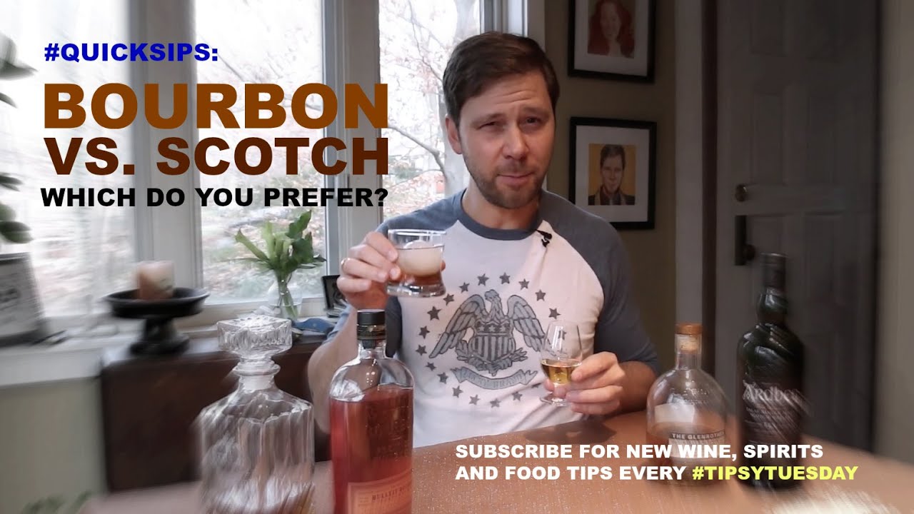 Bourbon Whiskey vs Scotch Whisky What is the Difference? YouTube