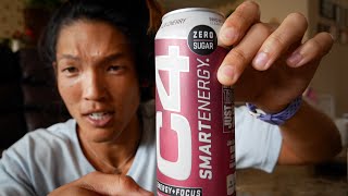 Cellucor C4 Smart Energy BLACK CHERRY Taste Test HONEST Review